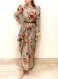 Beige Floral Maxi Supply