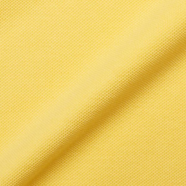 FEDELI  North  Yellow Cotton Pique Short Sleeve Polo Shirt 56 NEW 2XL Slim Fit Online Hot Sale