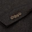 VINCENZO PALUMBO Napoli  Alfred  Brown Wool Jacket EU 56 NEW US 46 Slim Fit For Discount