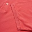 FEDELI  North  Rouge Pink Cotton Pique Frosted Short Sleeve Polo Shirt 50 NEW M Online now