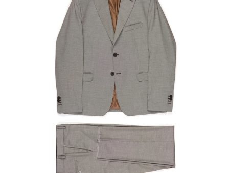 ANTONIO CAPECE  Scoopy 24  Gray Microed 2 Button Suit NEW Discount