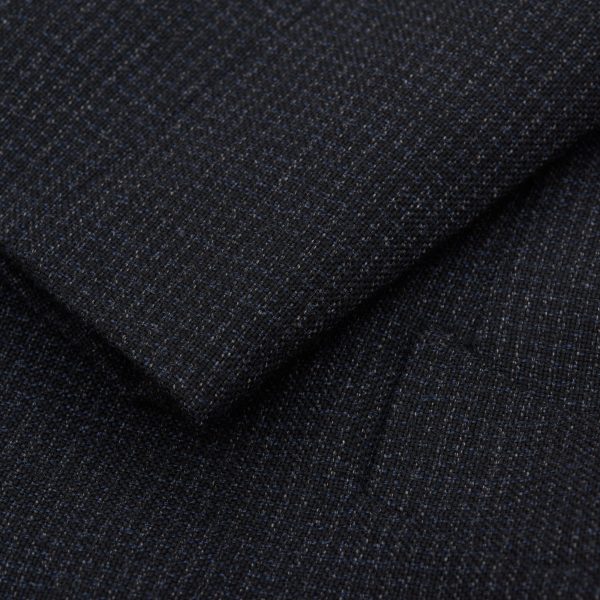 STILE LATINO Napoli Dark Gray Wool Peak Lapel Coat EU 50 NEW US 40 For Sale