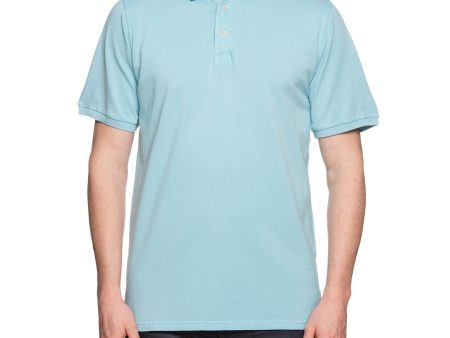 FEDELI  North  Turquoise Cotton Pique Short Sleeve Polo Shirt EU 50 NEW US M Online