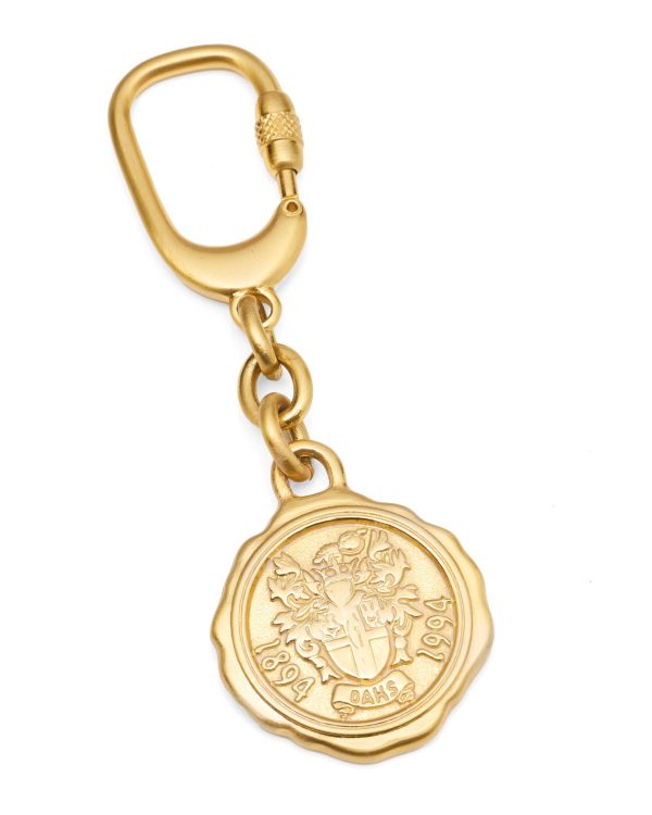 DAKS London Gold  Crest  Vintage Keyrings In The Original Box Online now