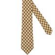 MATTABISCH for VANNUCCI Olive Plaid Cashmere Tie NEW Online Sale