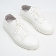 JAK  Atom  All White Full Grain Calf Leather Low-Top Sneaker Shoes EU 42 US 9 Online now