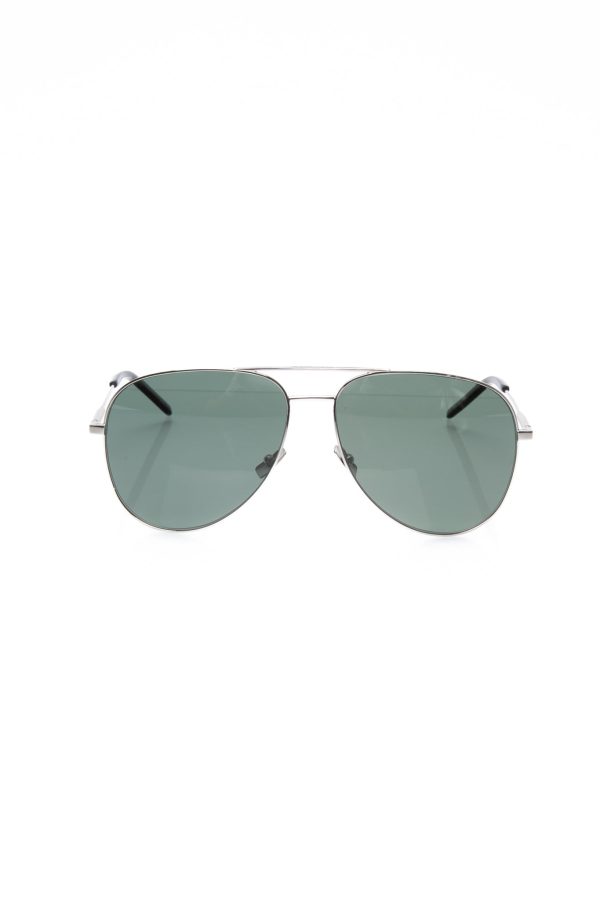 SAINT LAURENT Aviator Silver Sunglasses Online