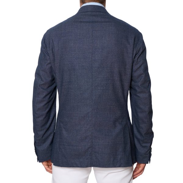 BARBA Napoli Blue Jacket Blazer Soft EU 54 NEW US 42 44 Slim Cheap