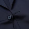 SARTORIA PARTENOPEA Navy Blue Stretch Jacket EU 50 NEW US 40 Current Model on Sale