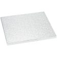 Cake Board 12  Square Silver Foil 0.5  Thick Online