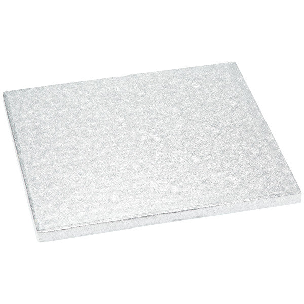 Cake Board 12  Square Silver Foil 0.5  Thick Online