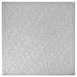 Cake Board 12  Square Silver Foil 0.5  Thick Online