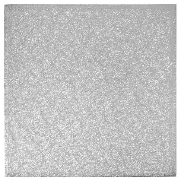 Cake Board 12  Square Silver Foil 0.5  Thick Online