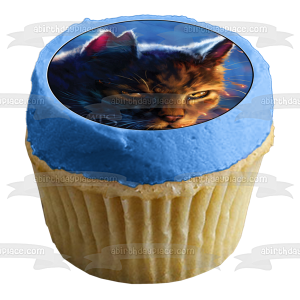 Warrior Cats Firestar Moonrise Twilight and Tiger Star Edible Cupcake Topper Images ABPID56592 Online now