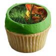 Warrior Cats Firestar Moonrise Twilight and Tiger Star Edible Cupcake Topper Images ABPID56592 Online now