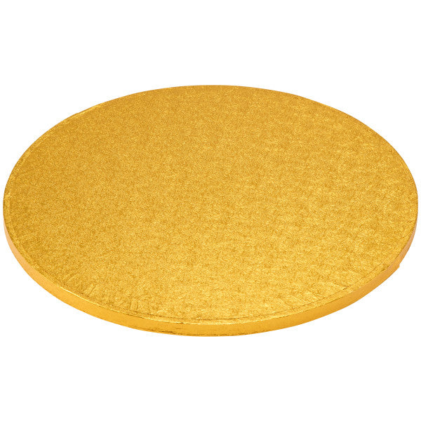 Cake Board 14  Round Gold Foil 0.5  Thick For Cheap