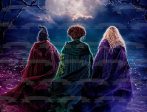 Hocus Pocus 2 the Sanderson Sisters Mary, Winifred and Sarah Moon Gazing Edible Cake Topper Image ABPID56604 Online now