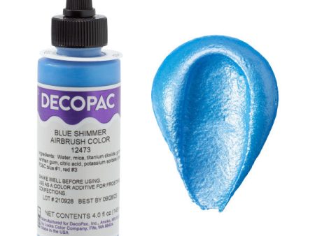 DecoPac Blue Shimmer Premium Airbrush Color Online