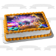 Rocket League Season 3 Sideswipe Race Cars Edible Cake Topper Image ABPID56627 Hot on Sale