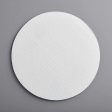 Cake Board Corrugated 6  Round White Waxed Discount